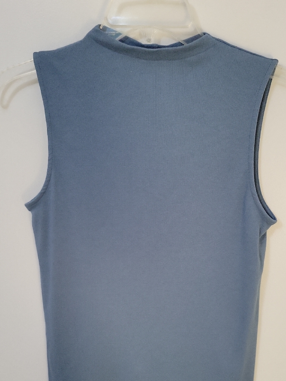 Rachel Zoe Sleeveless Ribbed Knit Tank Top, Size Large - Picture 3 of 8